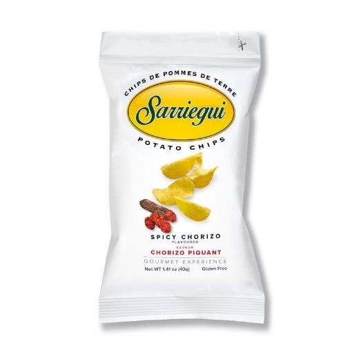 Patatas Fritas Kartoffelchips Spicy Chorizo 40g von Sarriegui