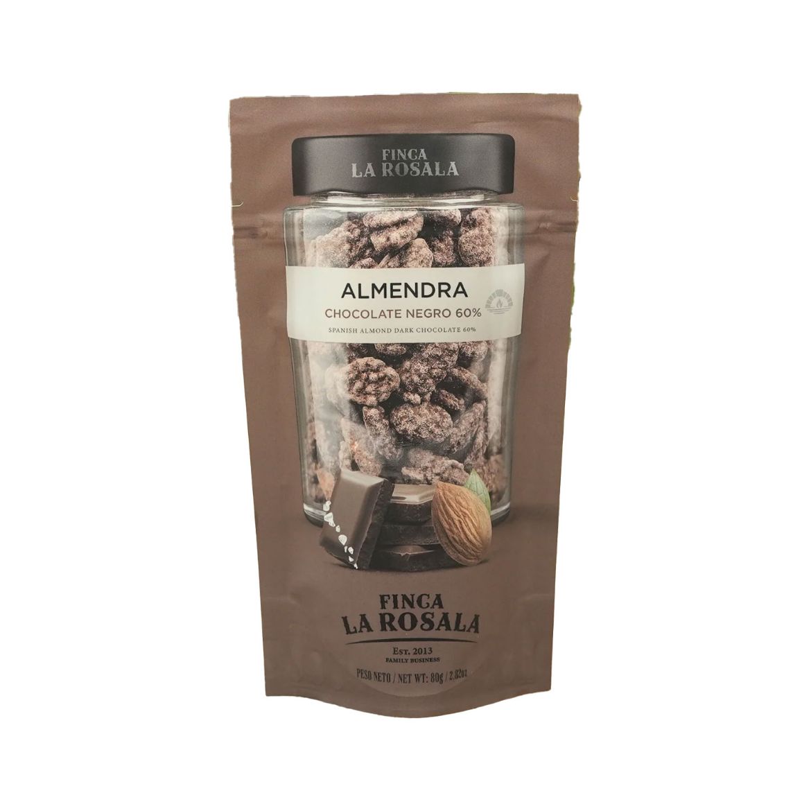 Valencia Mandeln in Schokolade (60%) von Finca La Rosala